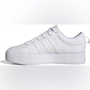 Adidas Bravada 2.0 Canvas platform sneakers worn once EUC
